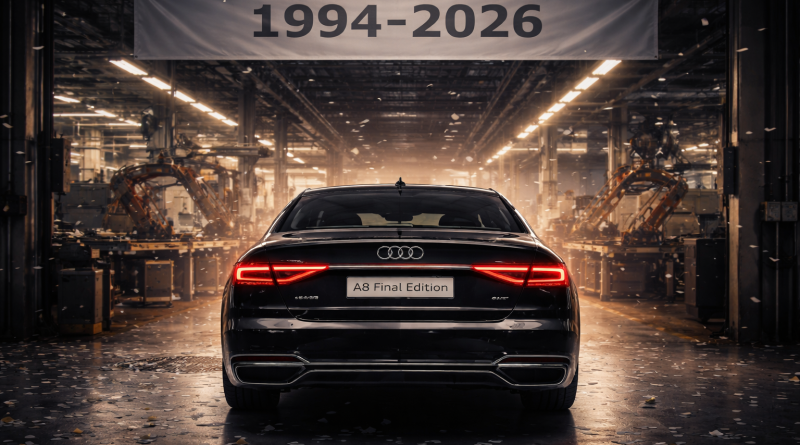 Прощай, легендо: Audi завершує виробництво A8 після 32 років